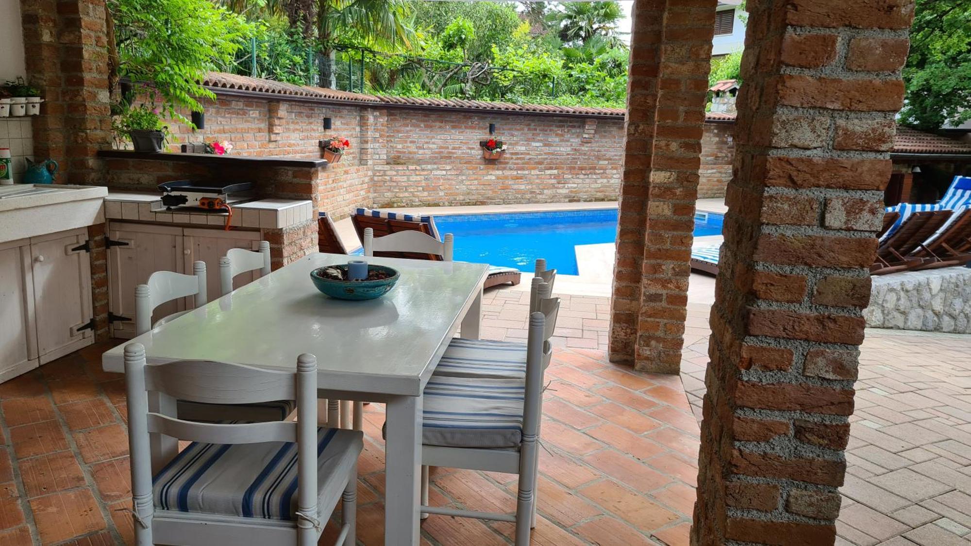 Villa Amalia Apartment 2 Malinska Ngoại thất bức ảnh